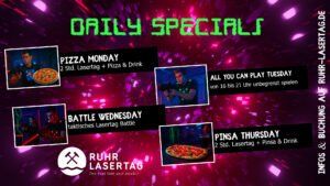 Spezialangebote für Lasertag