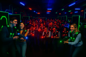 Firmenevent beim Lasertag